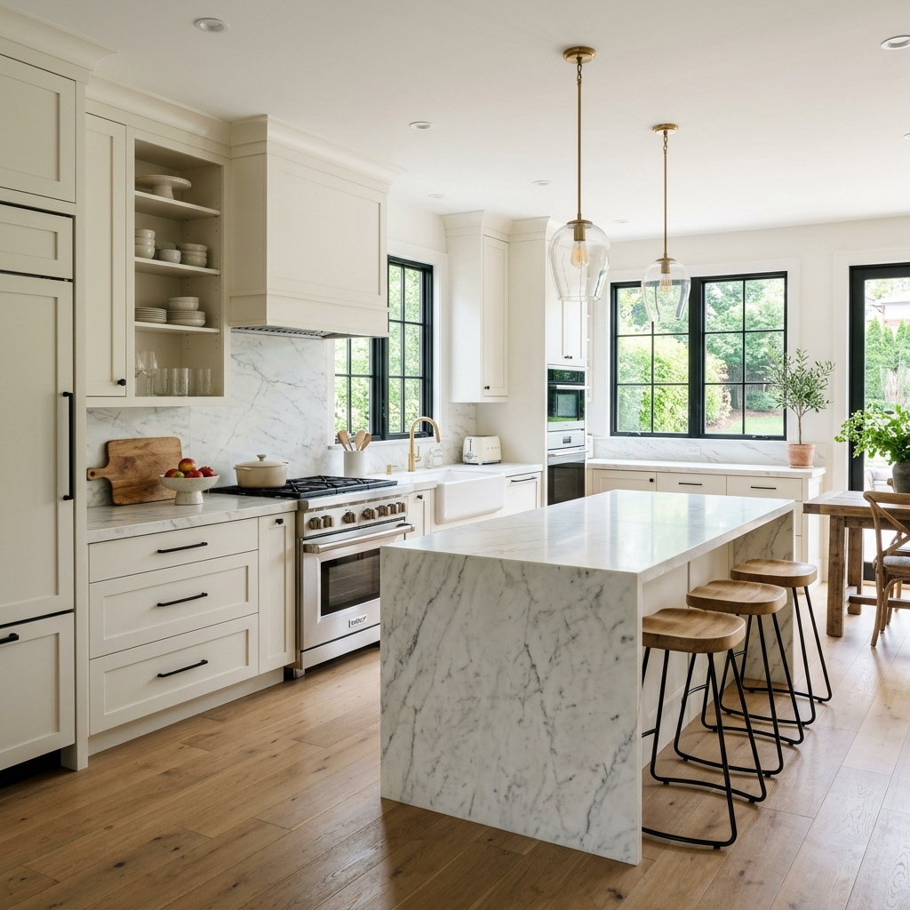 Before outdated kitchen cabinets